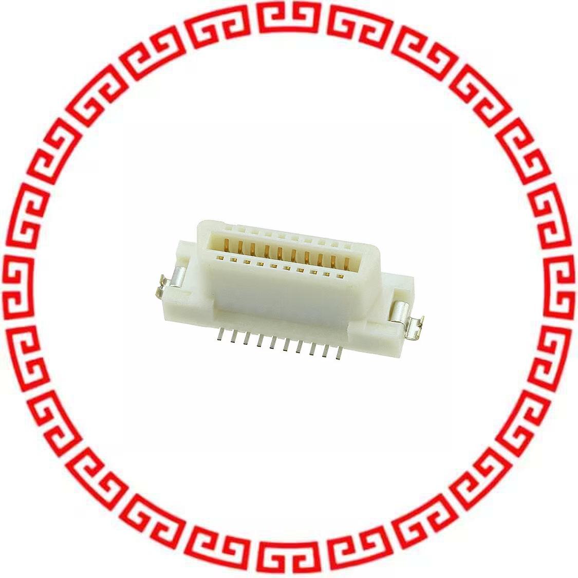 FX2-20S-1.27SVL(71) CONN SOCKET RA 20POS 1.27MM