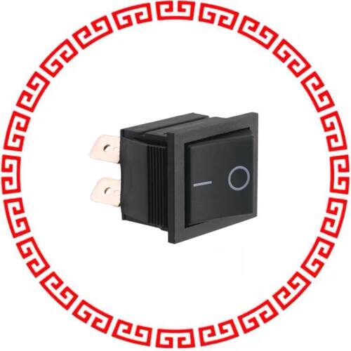 C1350AABB-602AW SWITCH ROCKER DPST 20A 250V
