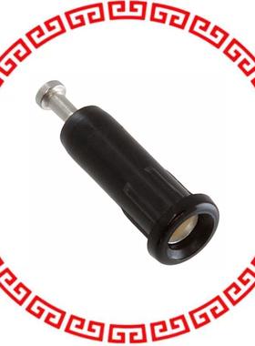 108-1103-001 CONN JACK RIBLOC PRESSIN BLACK