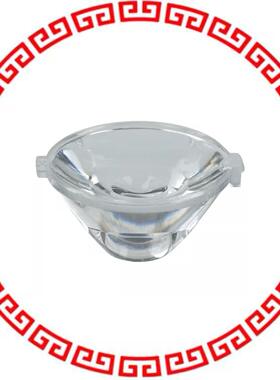 OP015 LENS CLEAR 30DEG MEDIUM SNAP IN