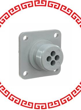 211908-1 CONN RCPT HSNG FMALE 4POS PNL MT