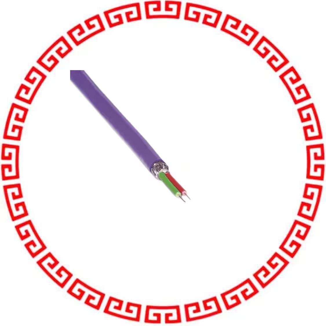 2744652 CABLE 2COND VIOLET 1=1M