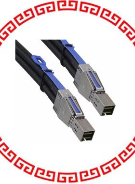 10117949-5060HLF MINI-SAS HD ASY 4X4 12G 24AWG 6M