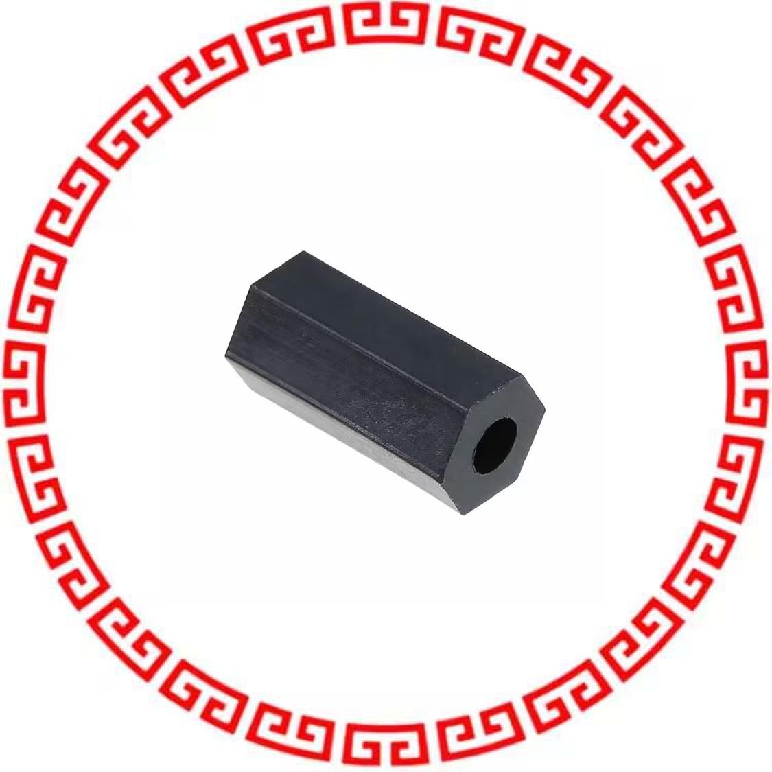 R30-9401400 HEX SPACER M3 PLASTIC 14MM