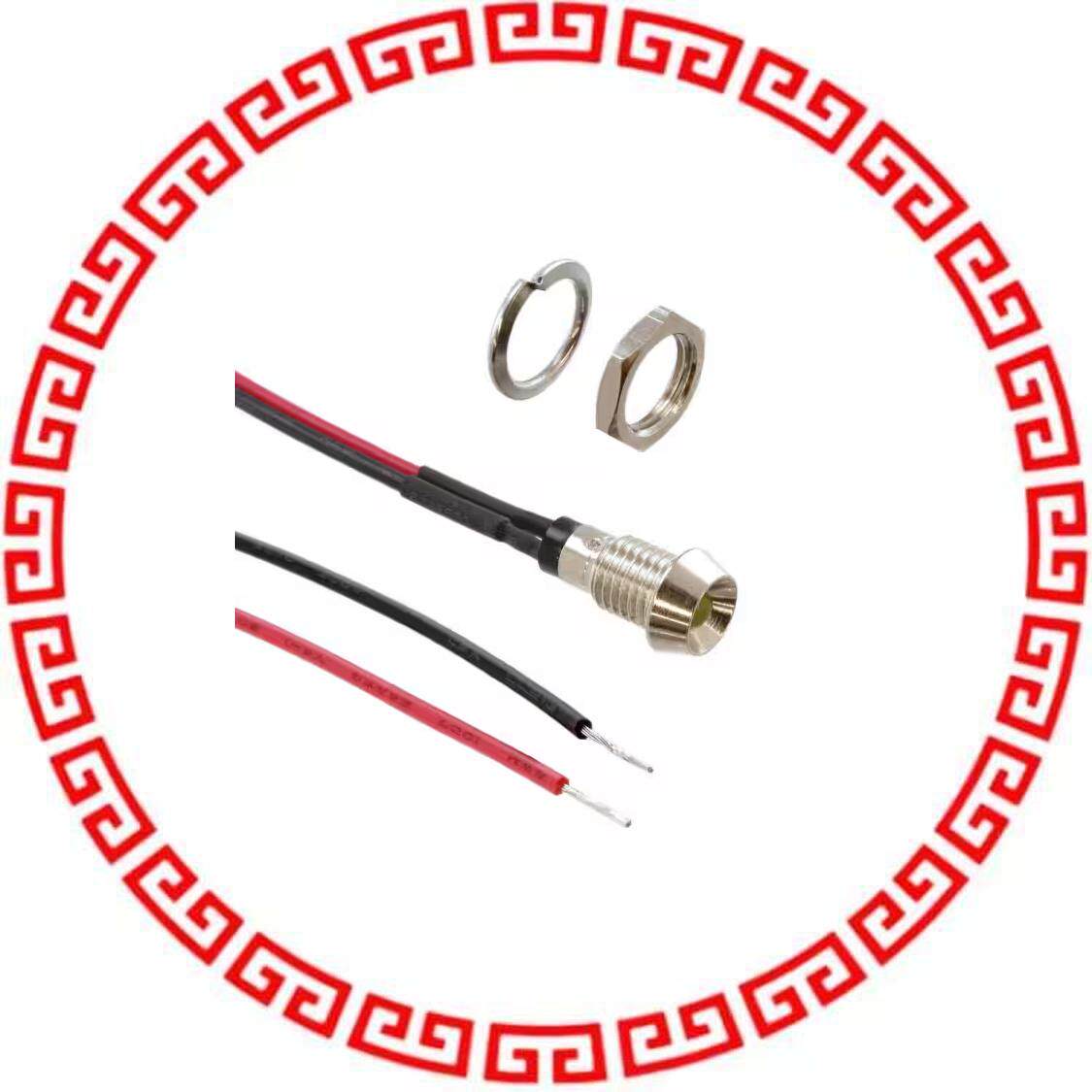 MPR3YDW12.0 LED PANEL INDICATOR YLW 2V