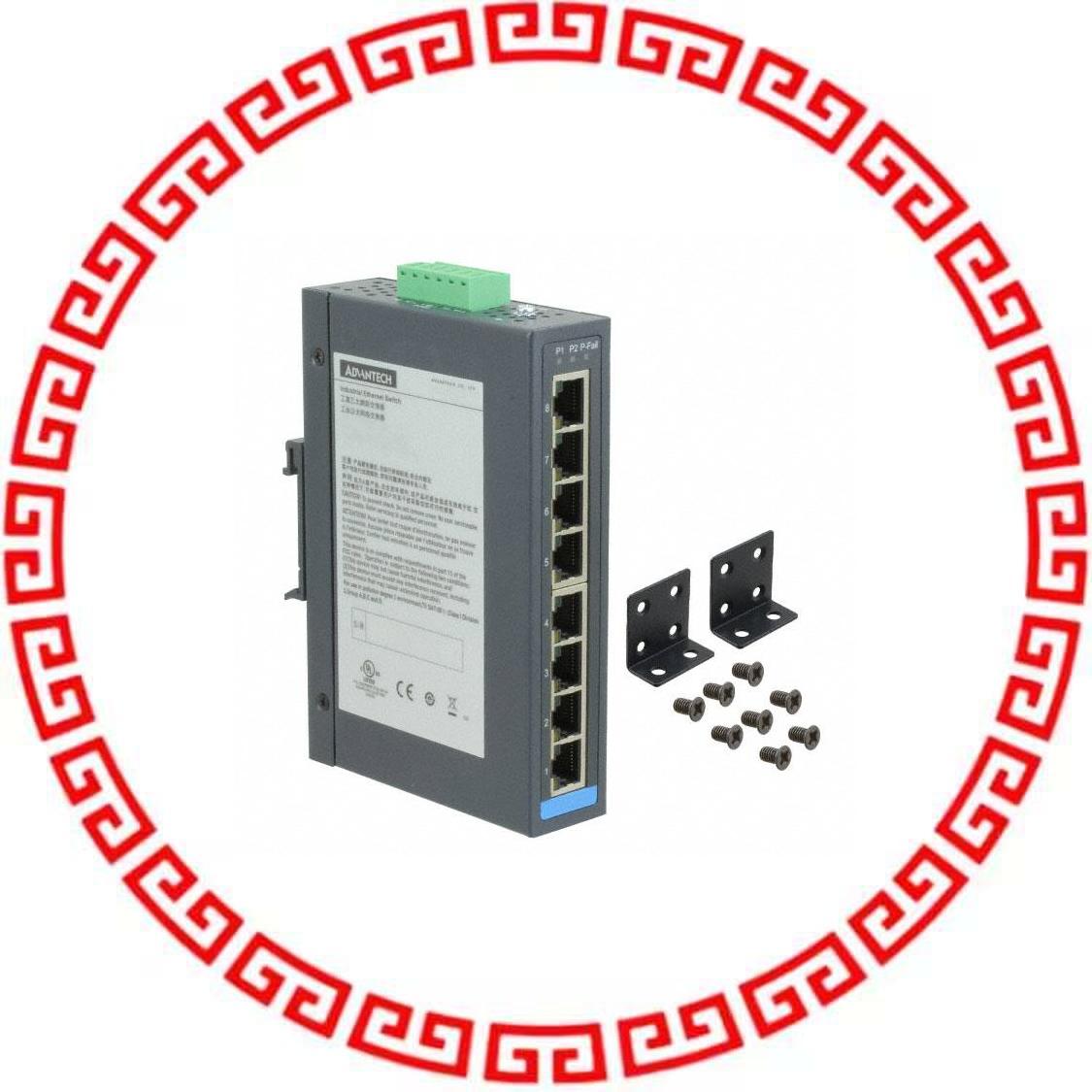 EKI-2528-BE NETWORK SWITCH-UNMANAGED 8 PORT