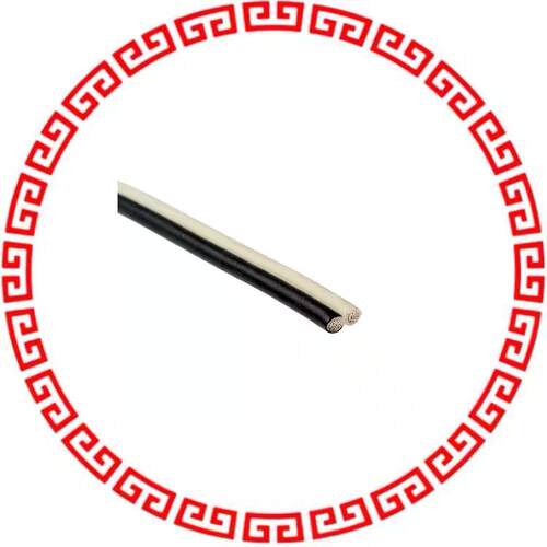 21458-20-2-0500-0102-1-TS CABLE 2COND 20AWG BLK/WHT 500'
