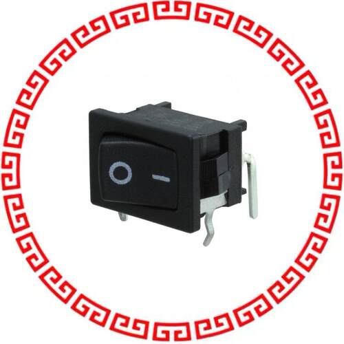 D501J12S2APQA SWITCH ROCKER SPDT 10A 125V