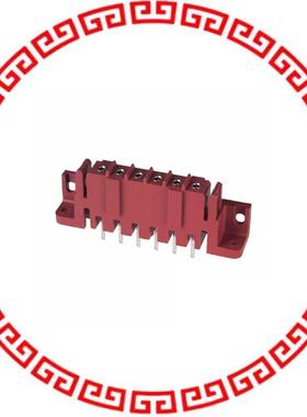 207611-3 CONN HEADER SOCKT 6POS VERT GOLD