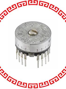 MRJB4304 SWITCH ROTARY 3POS 0.4VA 20V