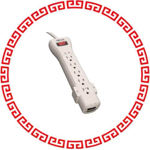 SUPER7TEL15 SURGE SUPPR 7OUT 15'CORD W/RJ11