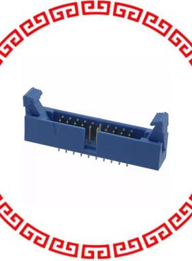 1761685-7 CONN HEADER PIN 20POS VERT GOLD