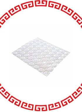 SJ-5312 (CLEAR) BUMPER CYLINDRICAL 0.5 DIA CLR