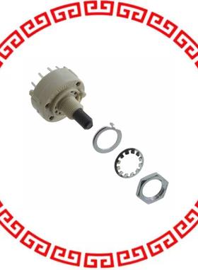 KC34A9.501NPS SWITCH ROTARY 4POS 350MA 125V