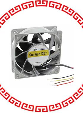 9GT1224P1S001 FAN 120X38MM 24VDC RBLS TACH,PWM