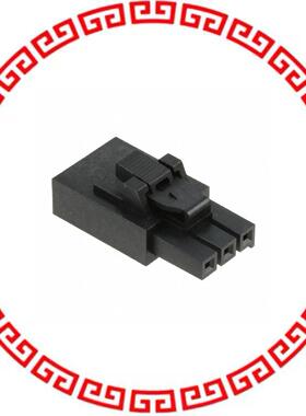 1722561003 RCPT HSG SGL V0 BLK 03 CKT