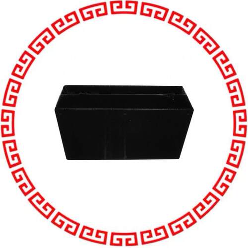 1591XXEBK BOX ABS BLACK 7.62