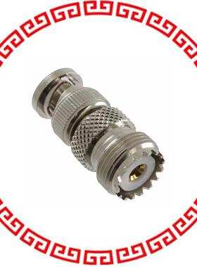 242134 CONN ADAPT BNC PLUG TO UHF JACK
