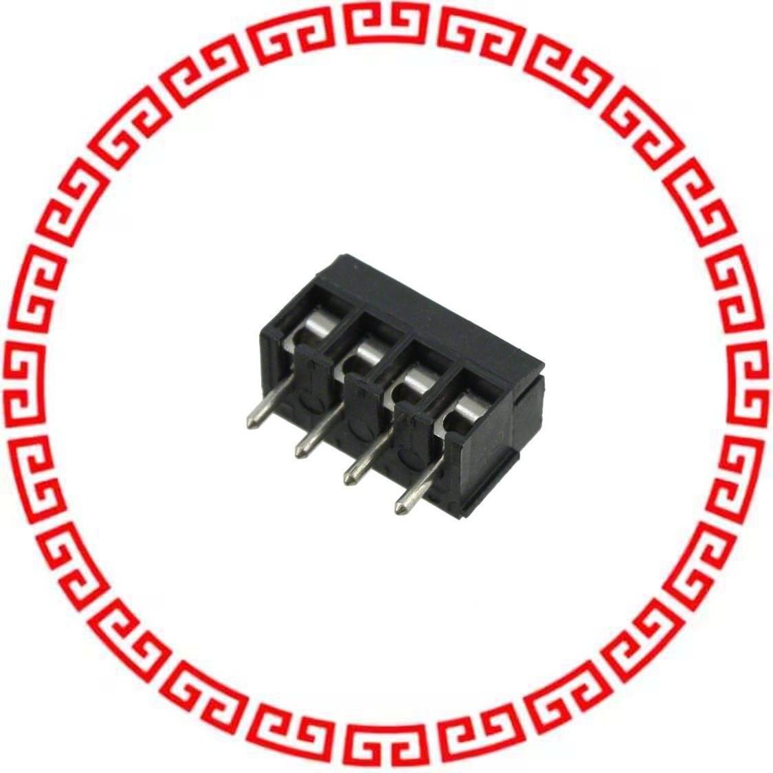 OSTTE040104 TERMINAL BLOCK 3.5MM 4POS PCB