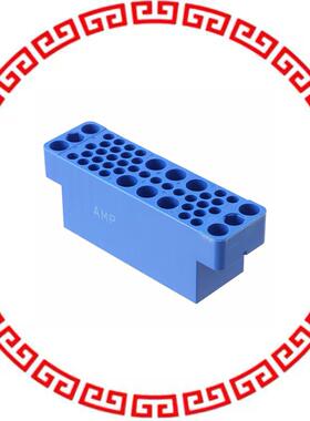 202516-3 CONN HOUSING COAXI SKT 42POS BLU