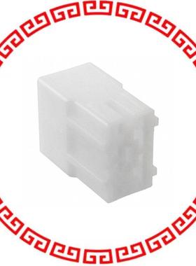 280073 CONN RCPT HSG 0.375 4POS CLEAR