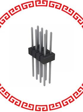 PBC04DFDN CONN HEADER .100 DUAL STR 8POS