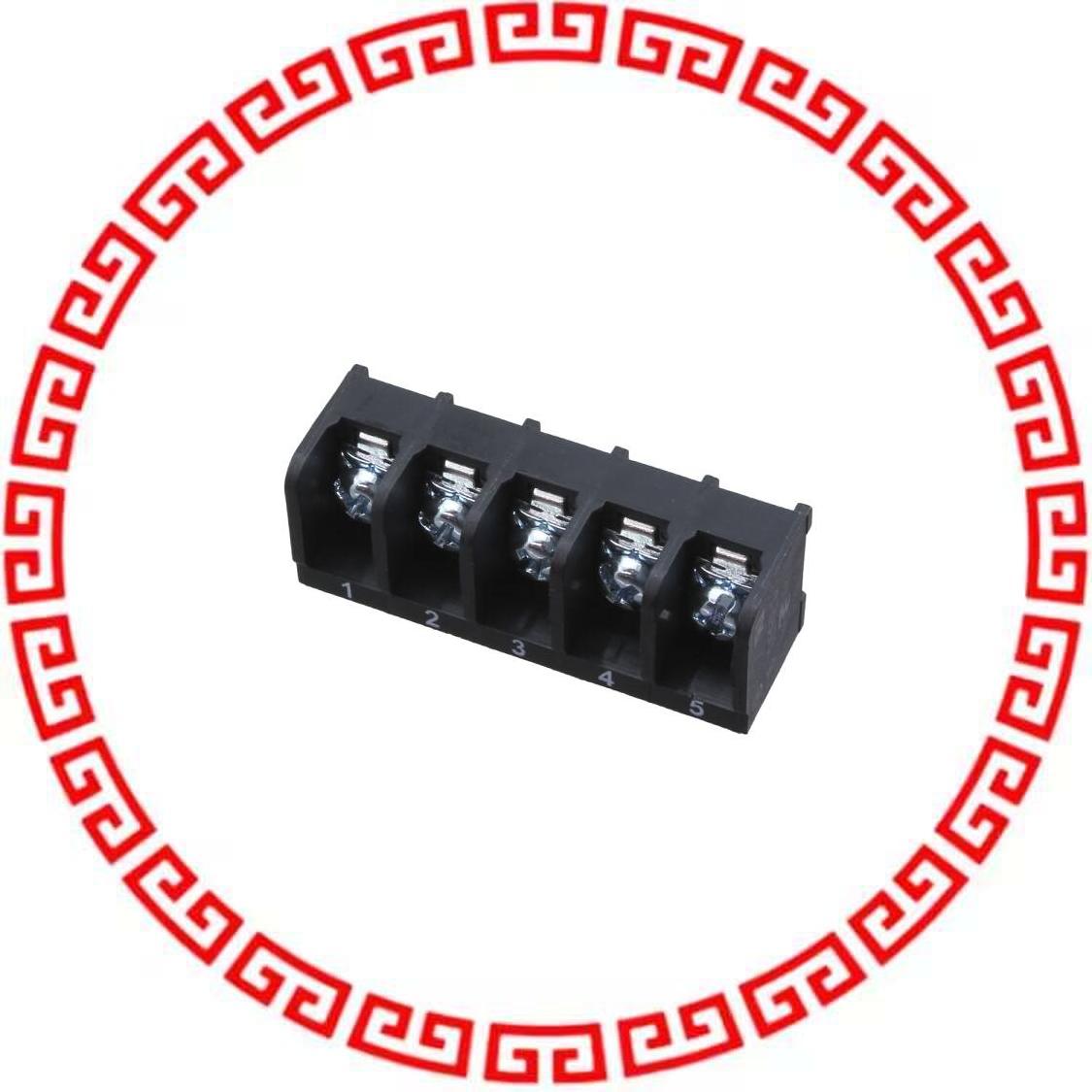 6PCV-05-1267 CONN BARRIER STRIP 5CIRC 0.375