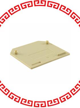 117960000 ENDPLATE 4/SAK 10 PA BEIGE