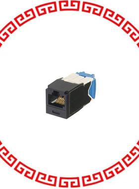 CJK6X88TGYL MINI-COM KEYED MODULE, CAT 6A, U
