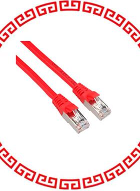 MP-6ARJ45SNNR-001 CABLE MOD 8P8C PLUG-PLUG 1'