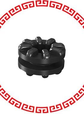 VG-5 SCREW VIBR GROMMET BLACK .217