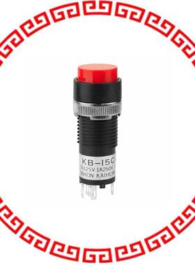 KB15CKW01-5C-CC SWITCH PUSHBUTTON SPDT 1A 125V