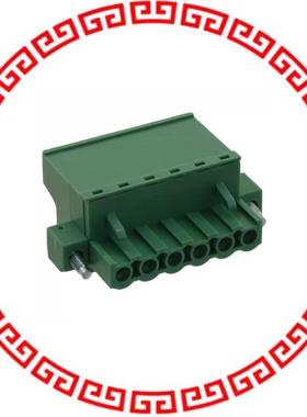 20020012-H061B01LF TERM BLOCK PLUG 6POS STR 5.08MM