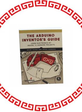 BOK-14326 SPARKFUN ARDUINO INVENTOR GUIDE