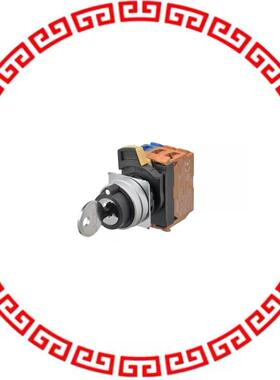 A22NK-3MB-01DA-G101 SWITCH KEYLCK 3POS DPST 10A