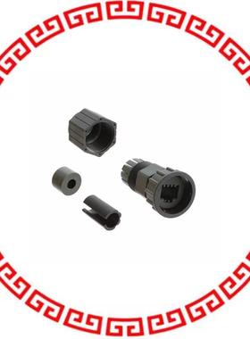 RDP-00BMMS-TLM7001 CONN MOD PLUG HSG RJ45 BLACK