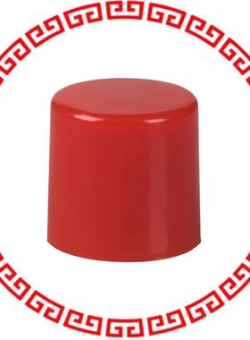 700C1RED CAP PUSHBUTTON ROUND RED