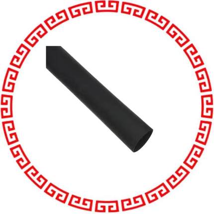 Q2-F3X-1/4-01-QB48IN-25 HEATSHRINK POLY 1/4" BLK 4'