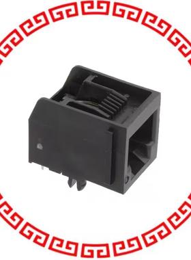 950097661 CONN MOD JACK 6P6C R/A UNSHLD