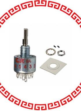 MD00L1NZQD SWITCH ROTARY 6POS 250MA 125V