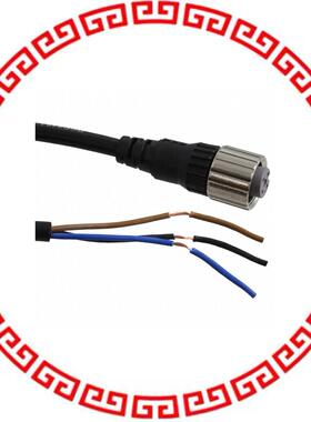 XS2F-M12PVC3S5M CBL FMALE TO WIRE LEAD 3P 16.4'