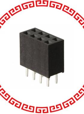 M20-7830446 04+04 DIL VERT SOCKET L/FREE