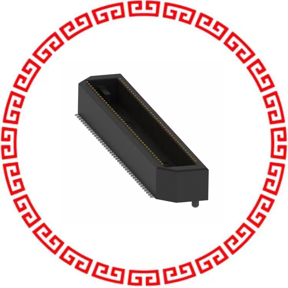 BTE-040-01-F-D-A .8MM DOUBLE ROW SOCKET ASSEMBLY