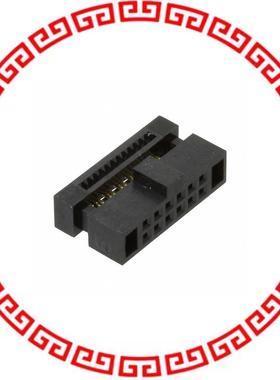 20021444-00012T4LF CONN RECPT 12POS GOLD IDC DL