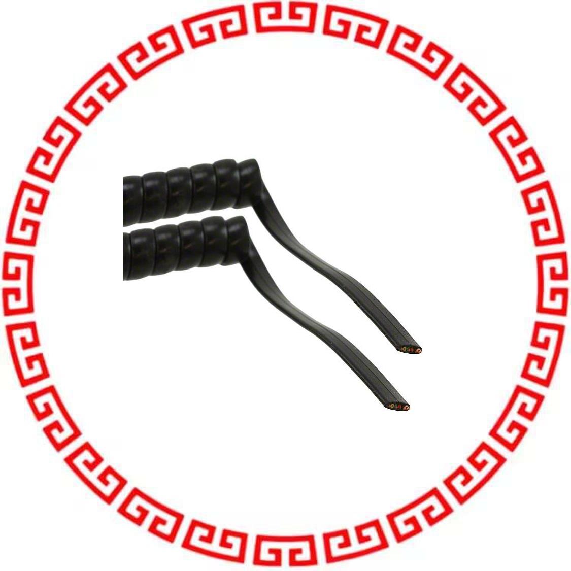 121-610-011 CABLE MOD COIL 6COND BLACK 10