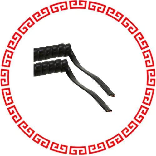 121-610-011 CABLE MOD COIL 6COND BLACK 10