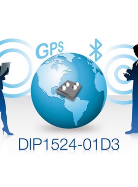 DIP1524-01D3《Diplexer GPS-GLONASS 2.4 to 2.7 GHz 25dBm》