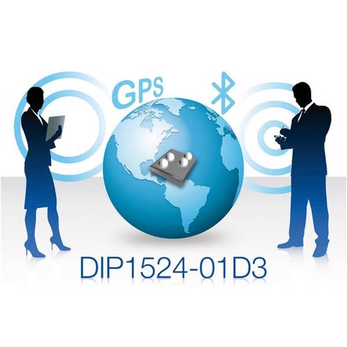 DIP1524-01D3《Diplexer GPS-GLONASS 2.4 to 2.7 GHz 25dBm》
