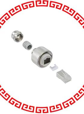 17-100944 CONN MOD PLUG 8P8C SHIELDED