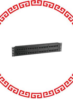 NK6PP48P PATCH PANEL CAT6 48PORT BLK